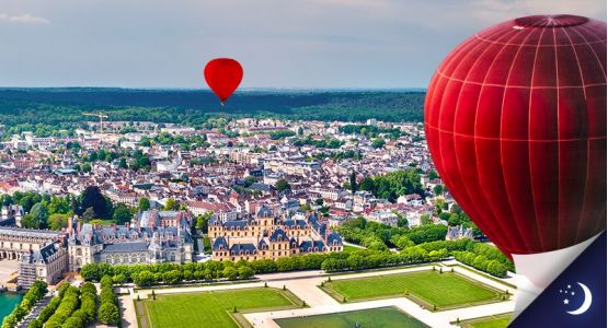 Vol en Île-de-France avec 1 nuit en chambre d'hôtes