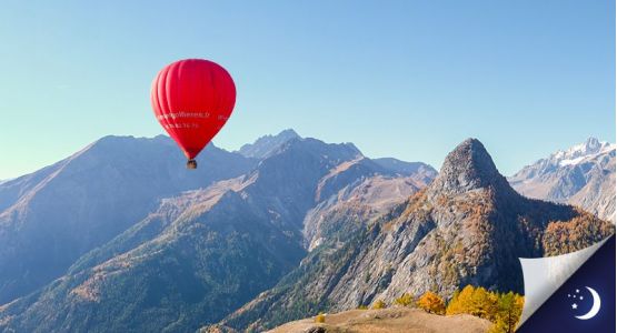 Vol Mont-Blanc coté Italie avec 1 nuit en hôtel 3* en 1/2 pension