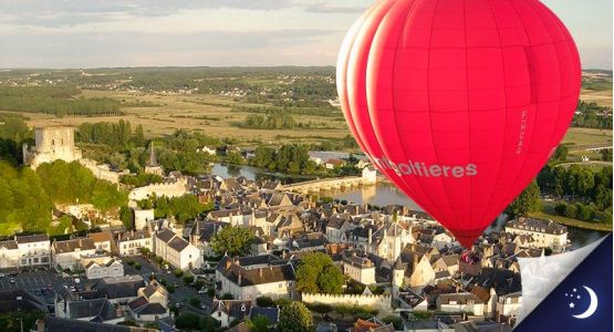 Vol en Touraine avec 1 nuit en chambre d'hôtes