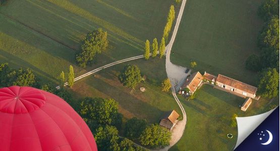 Vol privatisé en Sologne avec 1 nuit en hôtel 3* en 1/2 pension