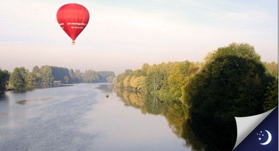 Vol privatisé en Sologne avec 1 nuit en hôtel 4* en 1/2 pension