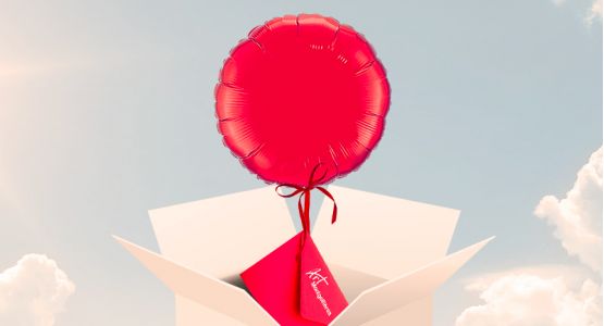 Delivery round balloon