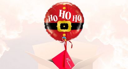 Livraison ballon Noël HoHoHo
