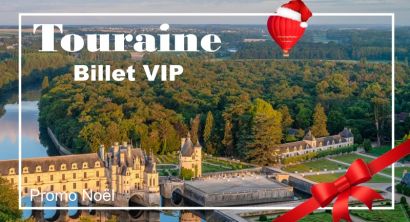 Promotion Christmas Private flight Touraine region Week