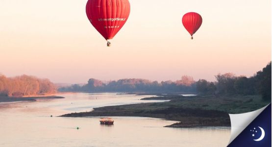 Vol en Touraine avec 1 nuit en chambre d'hôtes