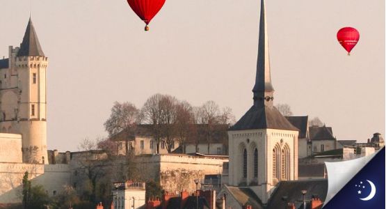 Vol en Touraine avec 1 nuit en chambre d'hôtes