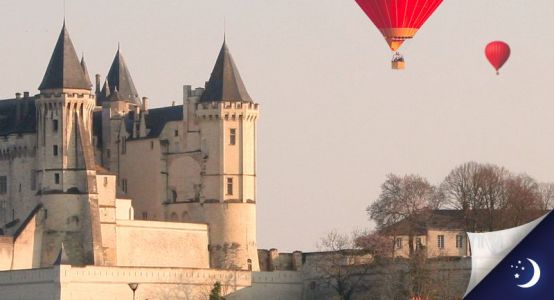 Vol en Touraine avec 1 nuit en chambre d'hôtes