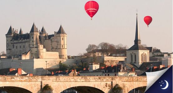 Vol en Touraine avec 1 nuit en chambre d'hôtes