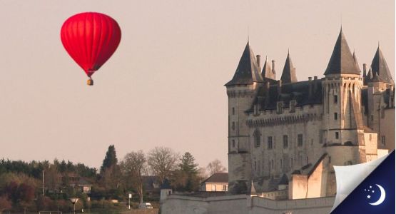 Vol en Touraine avec 1 nuit en chambre d'hôtes