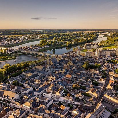 La Touraine vue du ciel