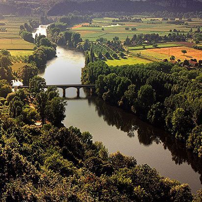 Dordogne vue du ciel