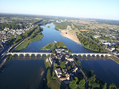 le pont sur la Loire à Amboise