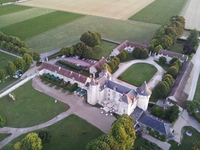 le château de Marçay proche de Chinon