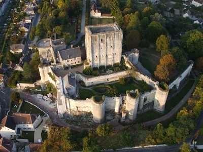 le donjon de Loches vue des remparts