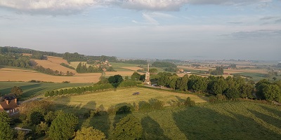 Jeu d'ombre au décollage sur le moulin de Boeschepe