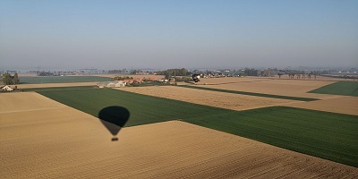 La campagne comme une palette de peintre sur les Monts des Flandres