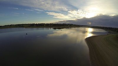 jeu de reflets dans le Verdon