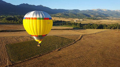 Les Pyrénées avec les couleurs de l'automne