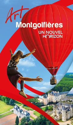 recto flyer petit format 2025 d'Art Montgolfières