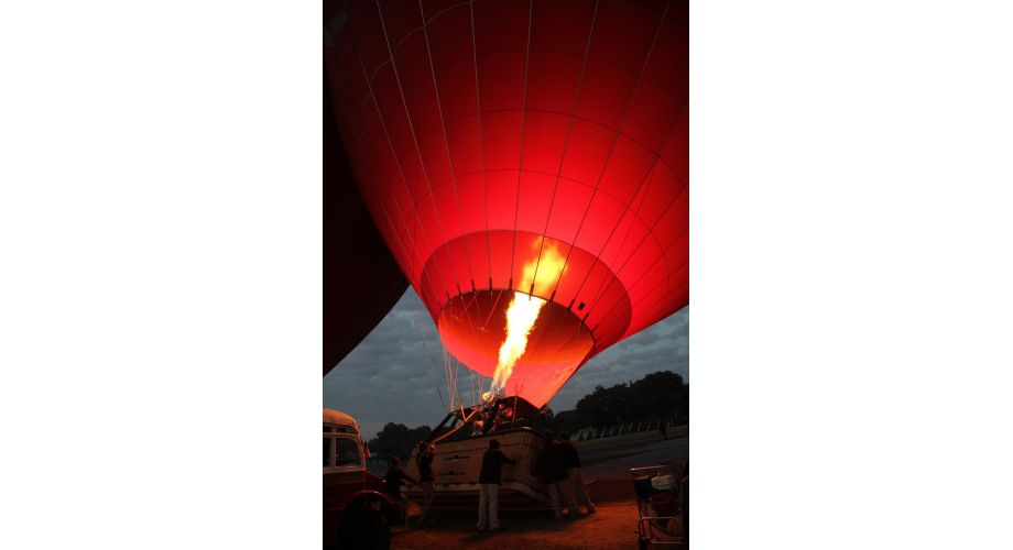 D'où décolle-t-on pour effectuer son vol en montgolfière ?